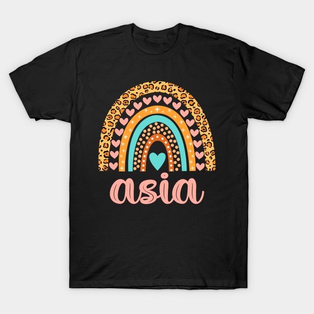 Asia Name Birthday T-Shirt by CreativeShirt